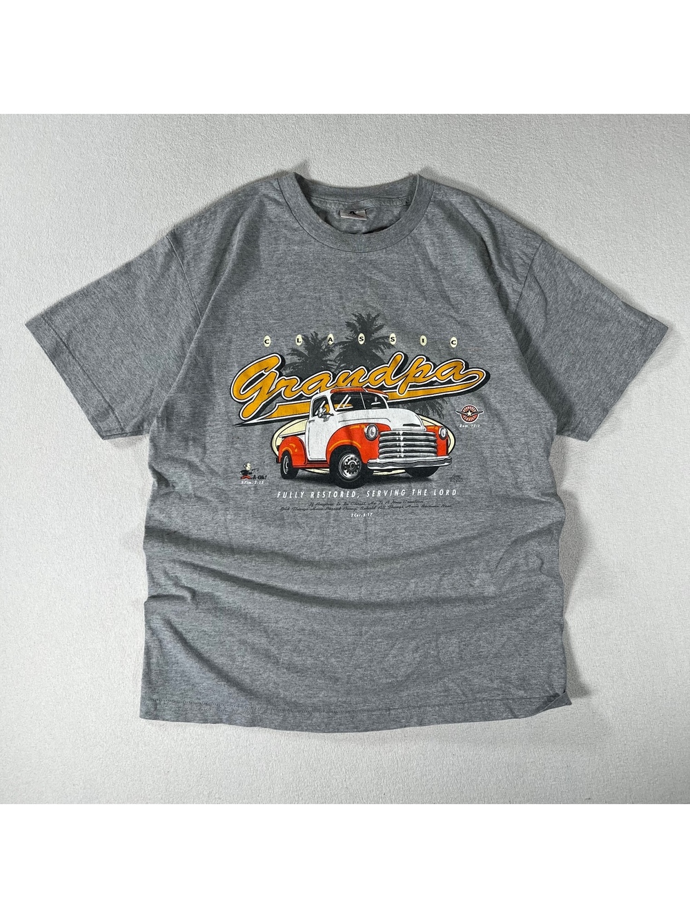 Vintage “Classic Grandpa” Christian novelty tee Size L